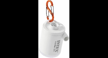 Intex Elektrische pomp - incl verlichting - USB aansluiting - oplaadbaar - luchtpomp - luchtbed pomp