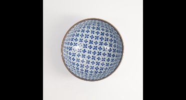 Tokyo Design Studio - Mixed Bowls - Blauw/Wit - 12.7x7.5cm - 500ml