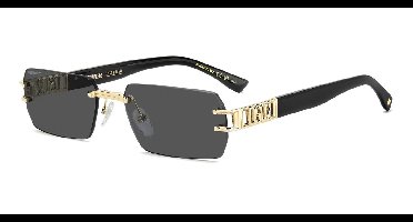 Dsquared2 D2 0189/S GOLD/DARK GREY 57/18/145 Herrenbrillen Zonnebrillen