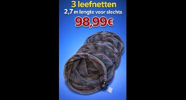 Elite Eco Carp Leefnet 3 stuks