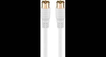 Goobay F-Quick SAT Antenna Cable (80 dB), Double Shielded 5 m