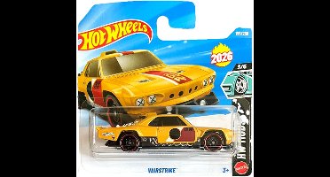 HOT WHEELS VAIRSTRIKE SATIN MUSTARD 155/250 HW MODS 3/5 SHORT CARD 2026