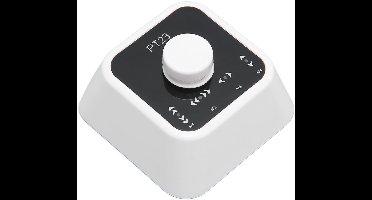 Allecto - Bluetooth Page Turner Pedaal - Draadloos Voetpedaal - Oplaadbaar en Compact - Geschikt voor Tablets en Smartphones - Wit