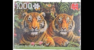 Jumbo Puzzel Tigers in the Jungle 1000 stukjes