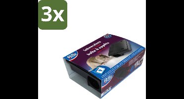 BSI – Ratten Lokaasdoos – XL – 24 × 19 × 9,5 cm - Bulkverpakking - 3 stuks