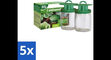 BSI – Slakkenval – Herbruikbaar – Plantenbescherming – Duopack - Bulkverpakking - 5 stuks