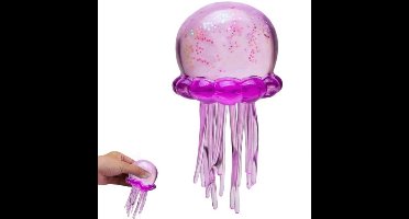 Paars Kwal Squeeze Stressbal, Fidget Sensorisch Speelgoed voor Angstverlichting, Zacht TPR Knijpspeelgoed voor Kinderen en Volwassenen