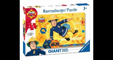 Ravensburger puzzel vloerlegpuzzel Brandweerman Sam 24 stukjes kinderpuzzel.
