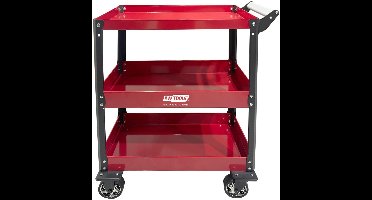 AWTOOLS AW15091BL - Gereedschapskar - Metaal - 3 Niveaus - 100kg Draagvermogen