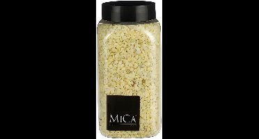 Lichtgeel Decoratie Granulaat 650ml - Mica Decorations