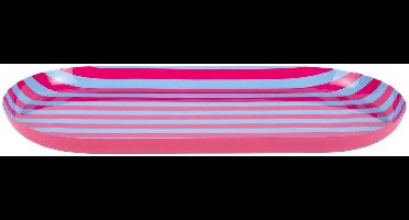 Present Time Dienblad Animado Oval Large - Lichtroze - 38x18x2.5cm - Modern