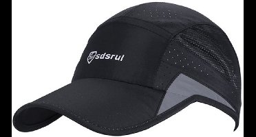 Baseballpet Dames Heren - Ademend Sport Dunne Mesh Zomerpet Verstelbaar Snel Droog Lichtgewicht Zonbescherming Baseballpet voor Buiten Hardlopen Tennis Golf Reizen