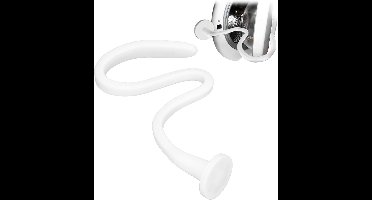 Verstelbare Magnetische Deursteun voor Voorladende Wasmachines, Flexibele Ondersteuning voor Wasmachine Deur, Maximaal 43 cm, Ideaal voor Stabiele Bevestiging