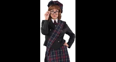 Schots Scuba Jasje Zwart Dames - Maat 50-52