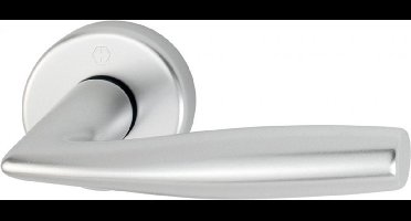 Deurkruk op rozet - Aluminium F1 - Aluminium - Hoppe - Hoppe Vitoria, F1 aluminium