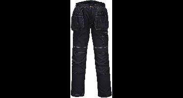 Portwest PW3 Stretch Broek met Holsterzakken PW305 - Zwart - 42
