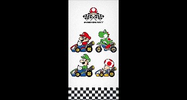 Super Mario Party strand handdoek - 140 x 70 cm