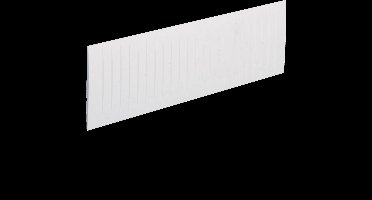 Hager ZZ35S HAGER afdekstrips ZZ35S vergrendelbaar Afdekstrips Zuiver wit (RAL 9010) 1 stuk(s)