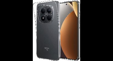 Just in Case hoesje geschikt voor Xiaomi Redmi Note 15 Pro+ (5G) Hoesje Siliconen - Flexibele Case - Transparant