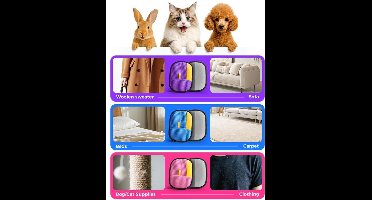 2 stuks Verdikte Elektrostatische Huisdierhaar Verwijderhandschoenen - Herbruikbare Sterke Vachtverzorgingshandschoenen voor Katten en Honden - Haarverwijderaar voor Bank, Meubels, Tapijt, Autostoelen en Kleding - roze