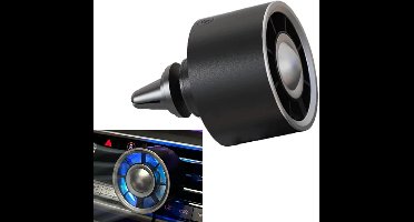 Autoventilator - Ventilator voor airconditioninguitlaat - USB-voeding, 3 snelheidsstanden, LED-ventilator met wisselende kleuren, bevordert de circulatie van koele lucht in de auto - Miniventilator - Ventilator voor in de auto - B1
