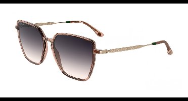 Lacoste L6062S N Transparent blush 56/15/145 WOMAN Zonnebrillen