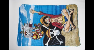 One Piece Fleeceplaid Luffy - 100 x 140 cm - Polyester