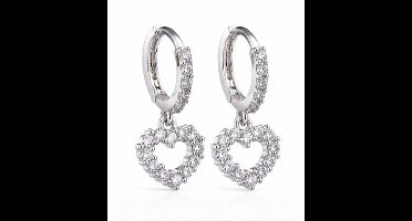 Oorbellen - Zilverkleurig - roestvrij staal - Sieraden - Oren - Vrouwen- verjaardag cadeau - cadeau - Schattige Oorbellen
