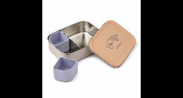 Liewood Lunchtrommel RVS Nina Love Pale Tuscany