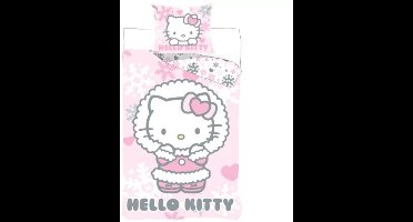Hello Kitty Cozy Winter 100 x 135 - 40 x 60Cm Katoen