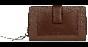 bugatti portemonnee Viola Ladies Zip Wallet Cognac - Grey bruine