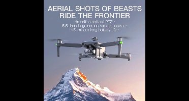 4K Camera Drone – Luchtcamera – FPV Drone – Vliegdrones – GPS Drone – 40 Minuten Vliegtijd – 5GHz Signaal