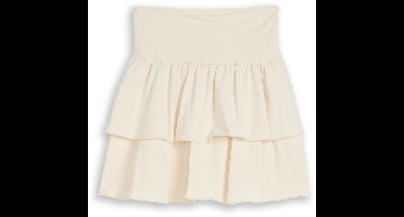 Tom Tailor - Minirok met volant - Maat 128 - Wool White