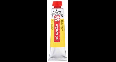 Olieverf tube 40ml citroengeel primair schilderen creatief.