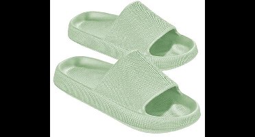 Beco Women's Slides Airkiss Easy | Sage Green - 38