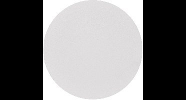 Afdekking - Trio Dual - Rond - 10cm - Metaal - Mat Wit