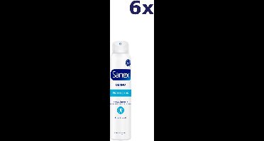 6x Sanex Deo spray - 150ml - dermo protector - hypoallergenic