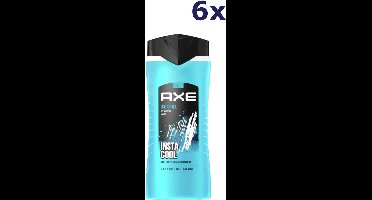 Axe Ice Chill 3-in-1 Douchegel - 6 x 400 ml - Voordeelverpakking