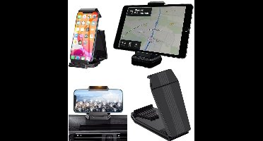 Telefoonhouder & Tablethouder Auto - Dashboard - Anti-slip Sticky Pad Mat - Plak Functie - Autohouder Smartphone & Tablet Houder - Geschikt voor: iPad