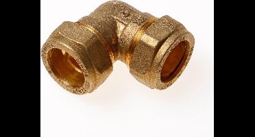 Installatiebranche Kniekoppeling 2x knel 22 x 22mm