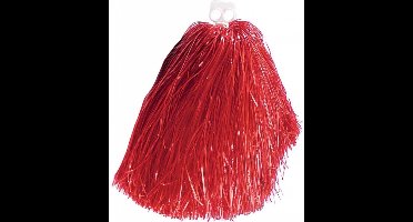 pom pom luxe uitvoering rood