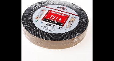 Kelfort Kokomoband zwart 2 x 8 meter 15x20 15/4