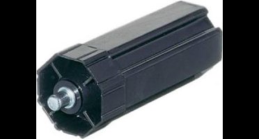 Kunststof lagerprop 8 kant 60 met as Ø 12 mm