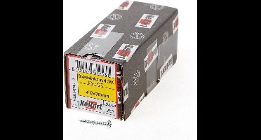 Kelfort Spaanplaatschroef cilinderkop verzinkt pozidriv voldraad 4x30mm (per 200 stuks)