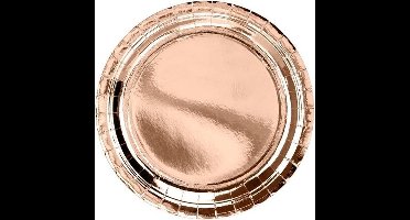 Borden Rose Gold 23 cm (6 stuks)