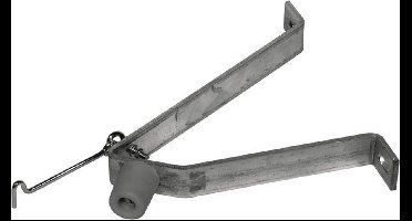 Gb Deuropvangbeugel open compleet 150 x 60 x 230 x 3mm 73460