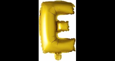 Wefiesta Folieballon Letter E 102 Cm Gold