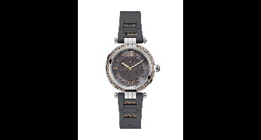 Gc Gc Cablebijou Quartz Analoog Horloge Grijs Kast: 100 % Roestvrij Staal | Band: 100 % Siliconen 36 Y56006L5MF