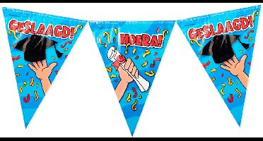 Vlaggenlijn | 10 meter | Set á 6 stuks | Geslaagd!