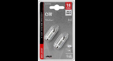 12V led series - C5W - 10x35 mm - SV8,5-8 - wit